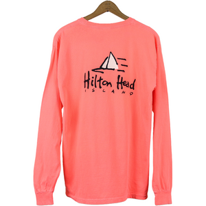 Hilton Head Island Fast Boat Long Sleeve T-Shirt
